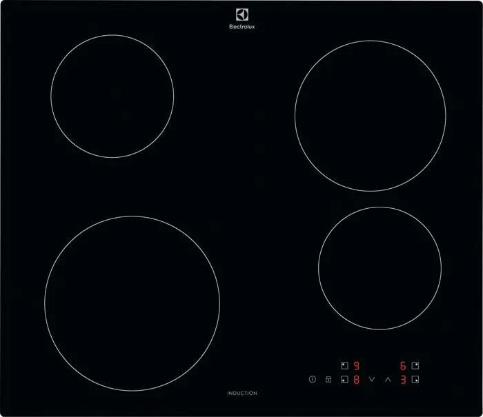 Electrolux piano cottura a induzione, LIB60424CK 59 cm, colore nero