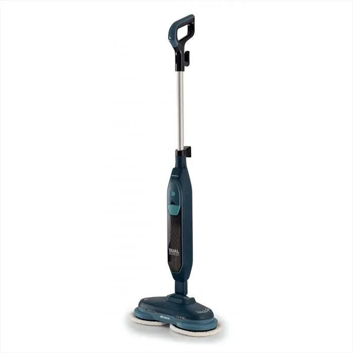 Ariete, Scopa a vapore con panni 4178 DUAL STEAM SCRUB, colore blu