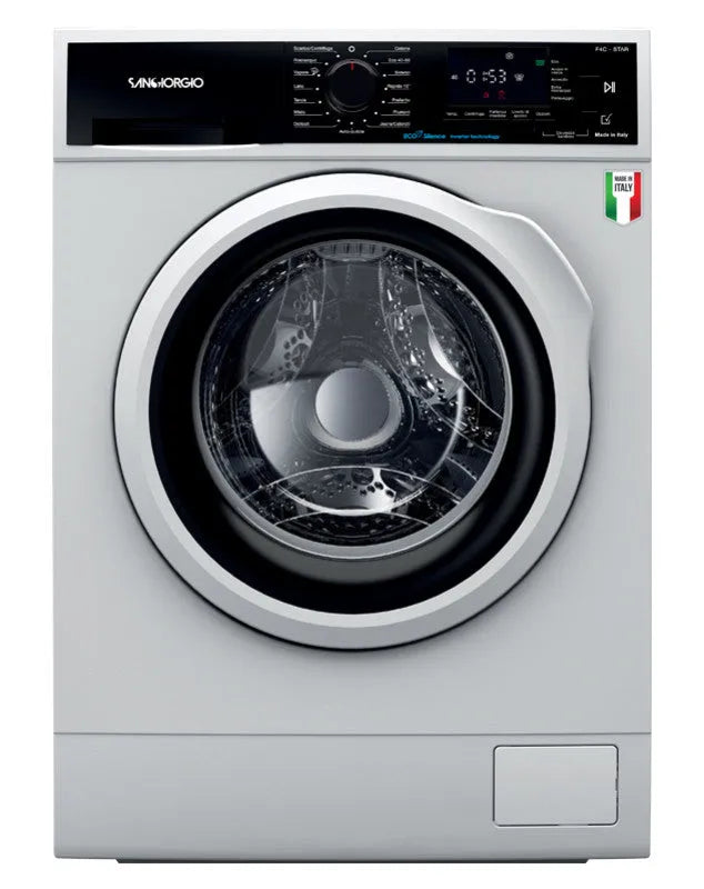 lavatrice, F1012CA9 a a carica frontale 10kg classe di efficienza energetica A Inverter 1200 Giri, SANGIORGIO