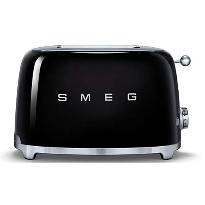 SMEG tostapane, 50's Style u2013 finitura nera LUCIDO 2x2 TSF01BLEU