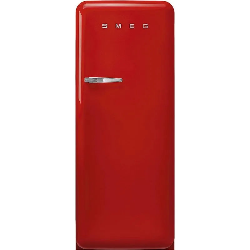 SMEG frigorifero combinato, Fab28rrd6 finitura rossa