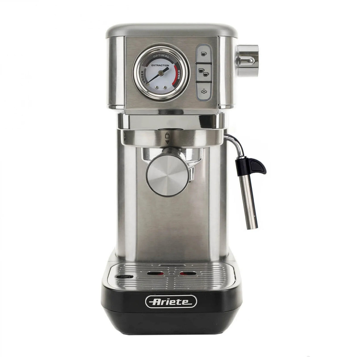 Ariete macchina da caffè espresso, modello 1381 Manuale 15 bar Cialde ESE e Caffè Macinato 1300W