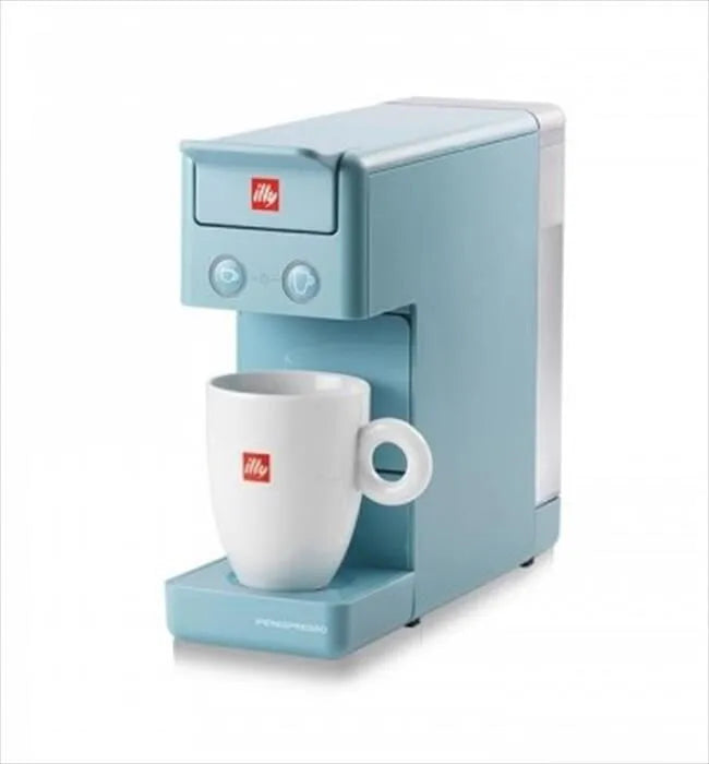 macchina da caffè, modello Y3.3 E&C-Azzurro Amalfi, ILLY