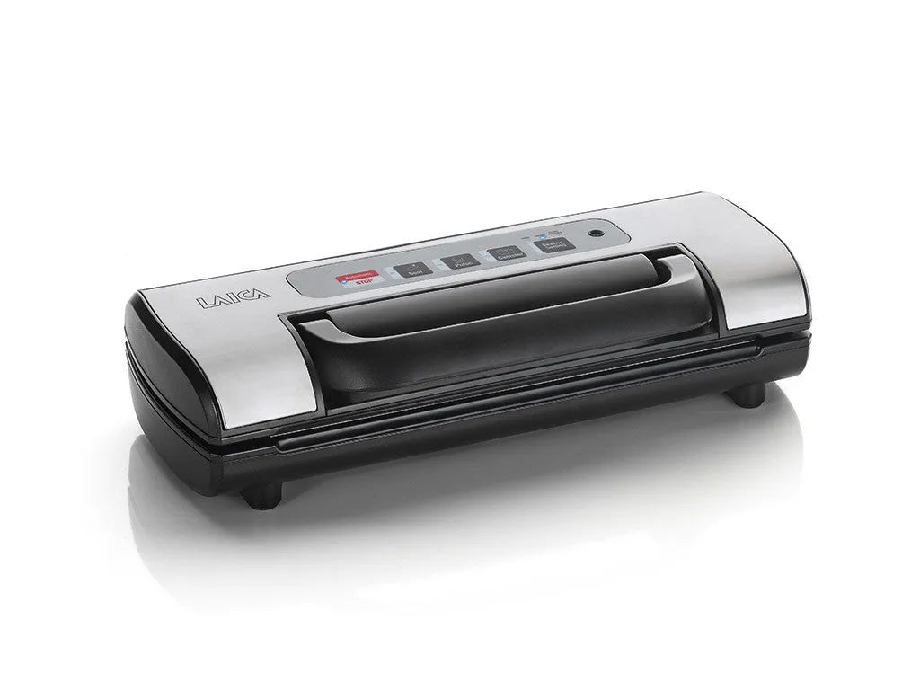 VT3217 Macchina Sottovuoto finitura nera e acciaio inossidabile Touch Control 30cm 800mbar Laica
