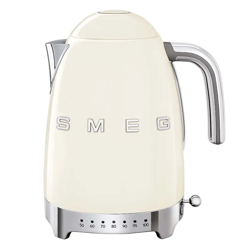 SMEG bollitore elettrico u2013, A Temperatura Variabile 50's Style modello Panna LUCIDO KLF04CREU