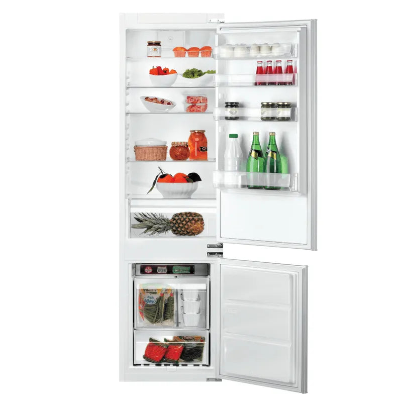 Ariston frigorifero combinato, B20A1DVE/HA1 - Ventilato per installazione a incasso classe di efficienza energetica F