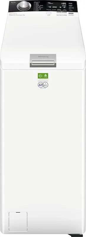 AEG lavatrice, carica dall'alto Serie modello 8000 Power Care Xtr8bgc37a