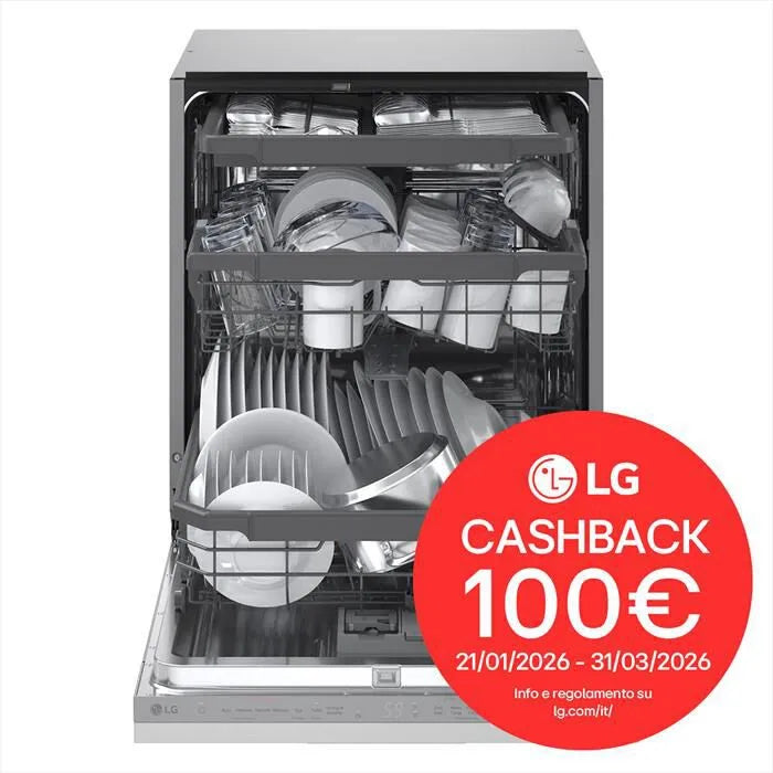 LG modello DB375TXS-Noble, QUADWASH Steel