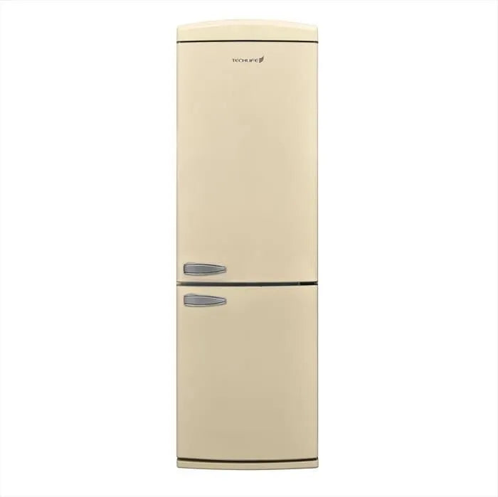 TECHLIFE frigorifero combinato, TFCB373V Classe E 331lt, colore beige