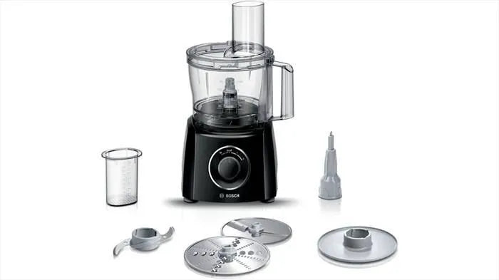 BOSCH Kitchen machine -finitura nera MCM3101B, Kitchen machine -finitura nera, Trasparente