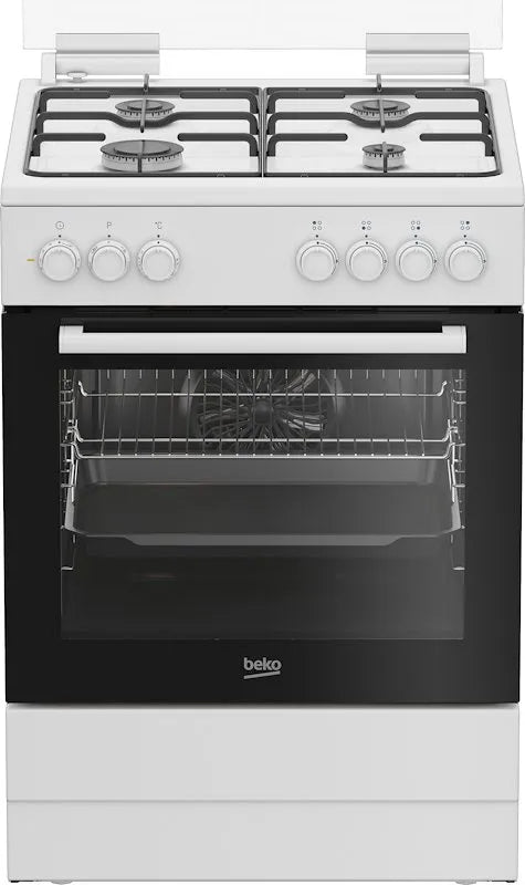 BEKO forno, Cucina Gas FBE62011WC finitura bianca