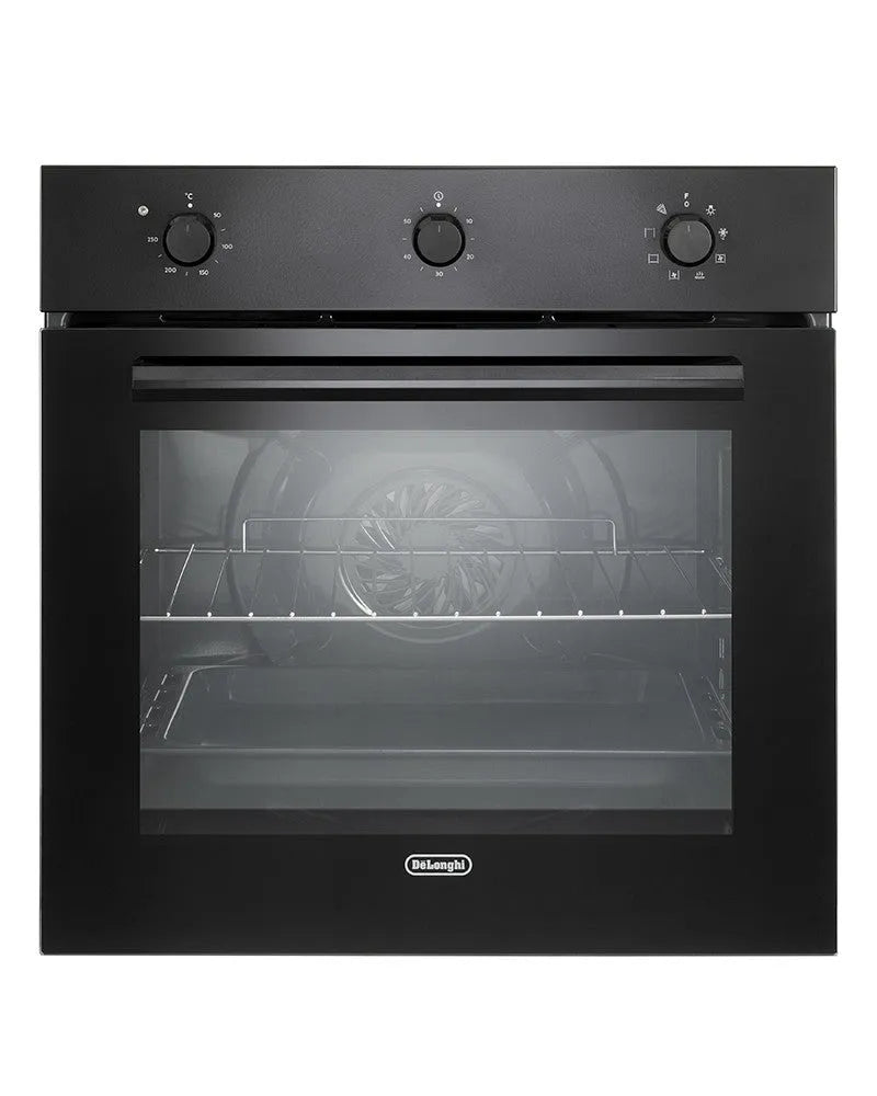 DELONGHI forno elettrico, FLM 6L per installazione a incasso 65L classe di efficienza energetica A finitura nera Multifunzione