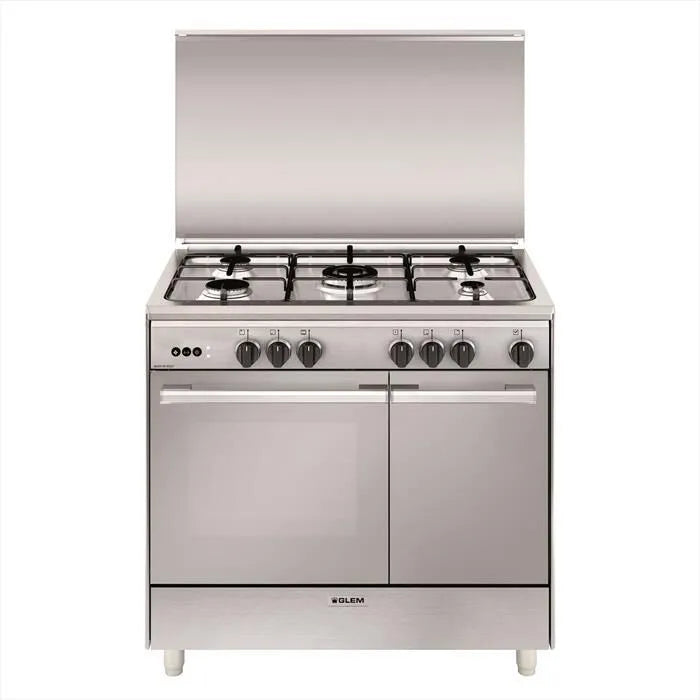GLEM GAS modello UR965VI, Cucina a gas classe di efficienza energetica A-Inox