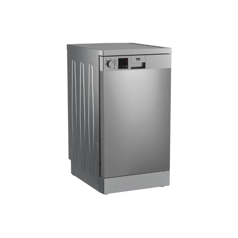 Beko lavastoviglie, DVS05024X - a installazione libera Slim 45 cm 10 Coperti classe di efficienza energetica E Inox Stainless