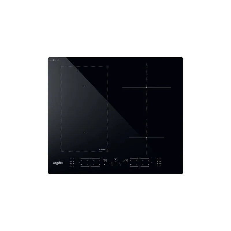 Whirlpool piano cottura, WL B4060 CPNE - per installazione a incasso Induzione 4 zone di cottura FlexiCook 60 cm finitura nera