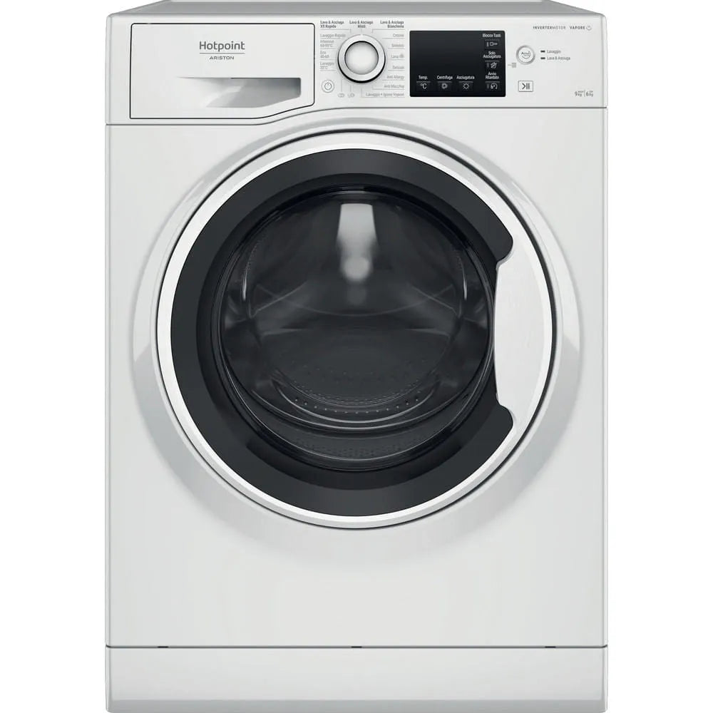 Hotpoint lavasciuga, NDBR 984469 WA IT 9kg/6kg 1400 Giri installazione libera finitura bianca