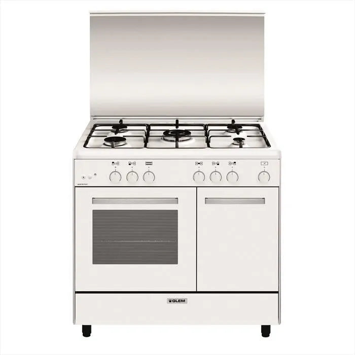 Glem Gas, Cucina a gas AR965GX Classe A, colore bianco