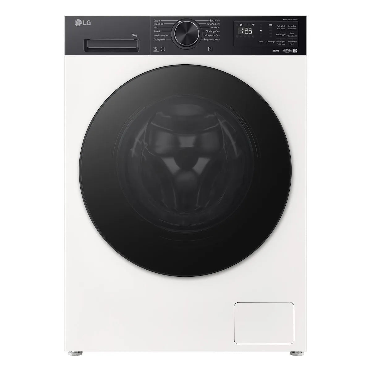 LG lavatrice, 9kg modello F4nx5009thb
