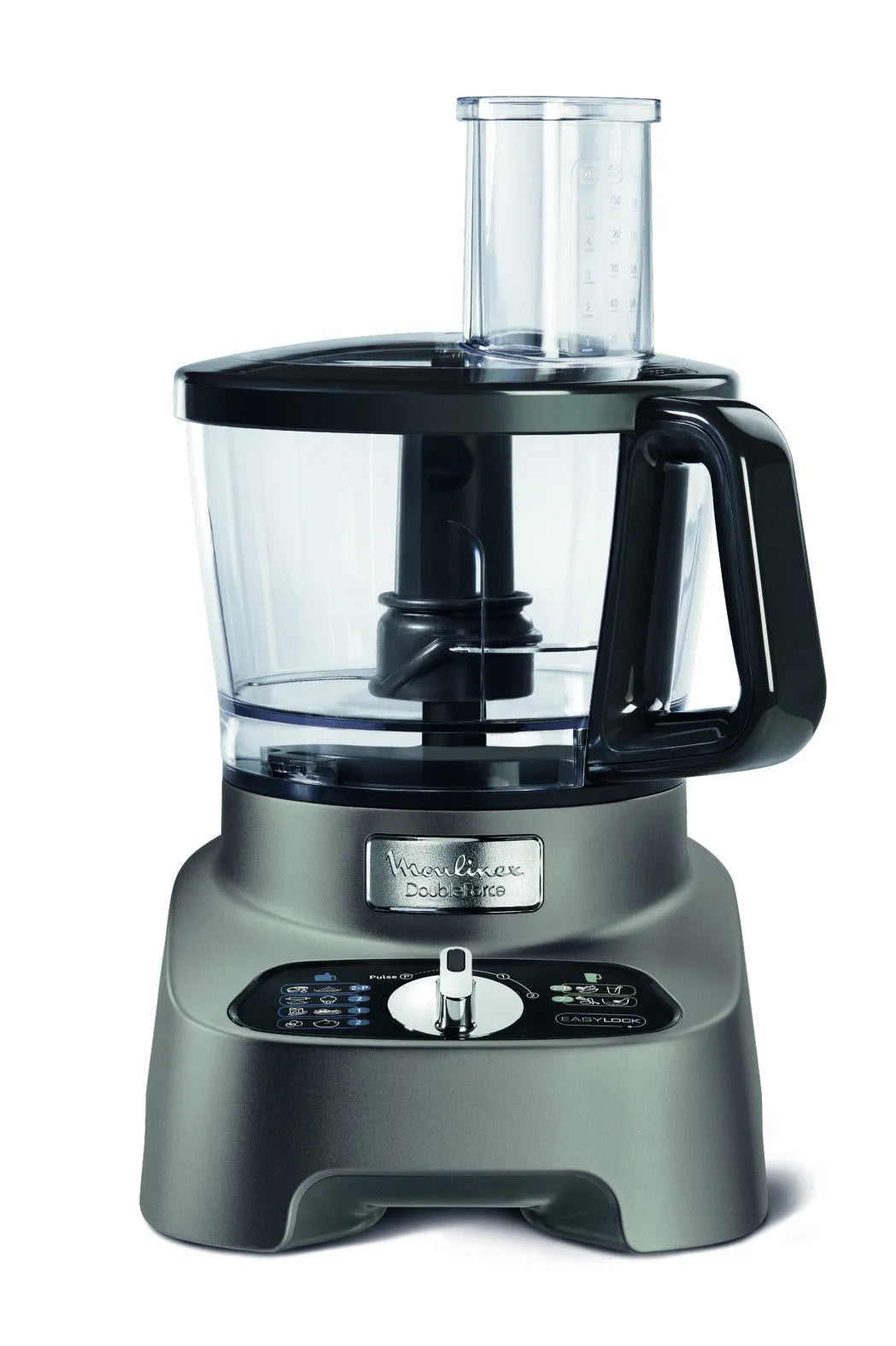 Moulinex robot da cucina, DoubleForce FP825E Multifunzione 3L 1000W 31 Funzioni finitura nera finitura grigia
