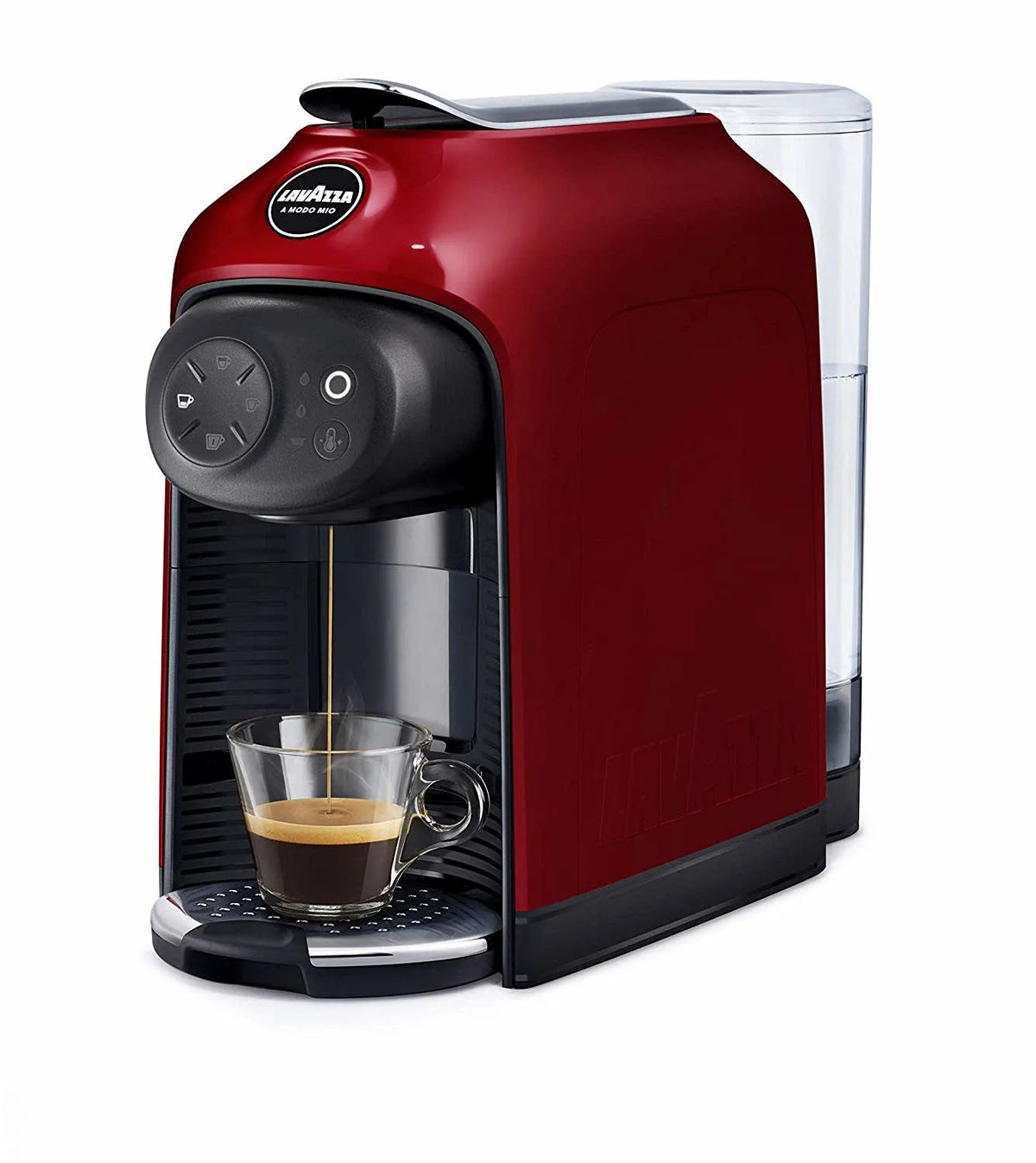 Macchina Caffè Capsule A Modo Mio Automatica finitura rossa Lavazza Idola
