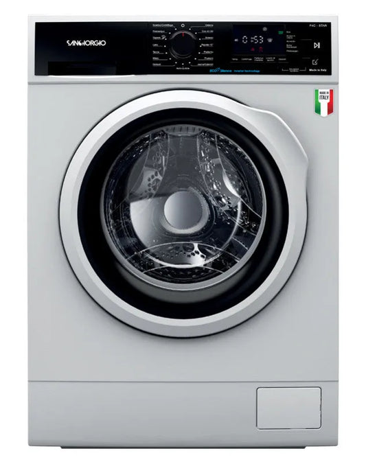lavatrice, F1012CA9 a a carica frontale 10kg classe di efficienza energetica A Inverter 1200 Giri, SANGIORGIO