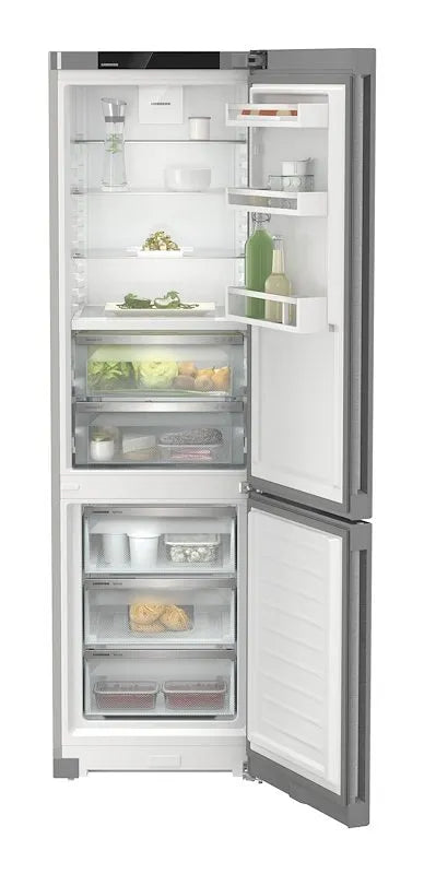 LIEBHERR frigorifero combinato, CBNSDC 573I-22 360 l Acciaio SmartSteel / finitura argento