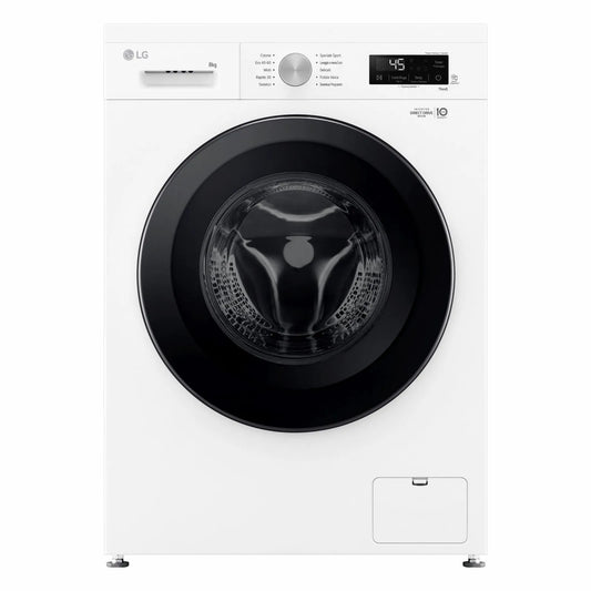 LG lavatrice, Smart F4NX1008NWK 8 kg classe di efficienza energetica A 1400 giri Caricamento Frontale