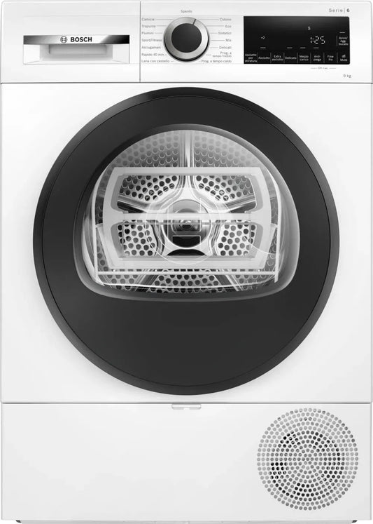 Bosch asciugatrice, Avantixx 6 modello WQG24201IT Pompa di Calore 9kg Bianca