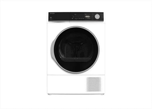 Sharp asciugatrice, KD, NHB9S7GW2 9Kg Classe E, colore bianco