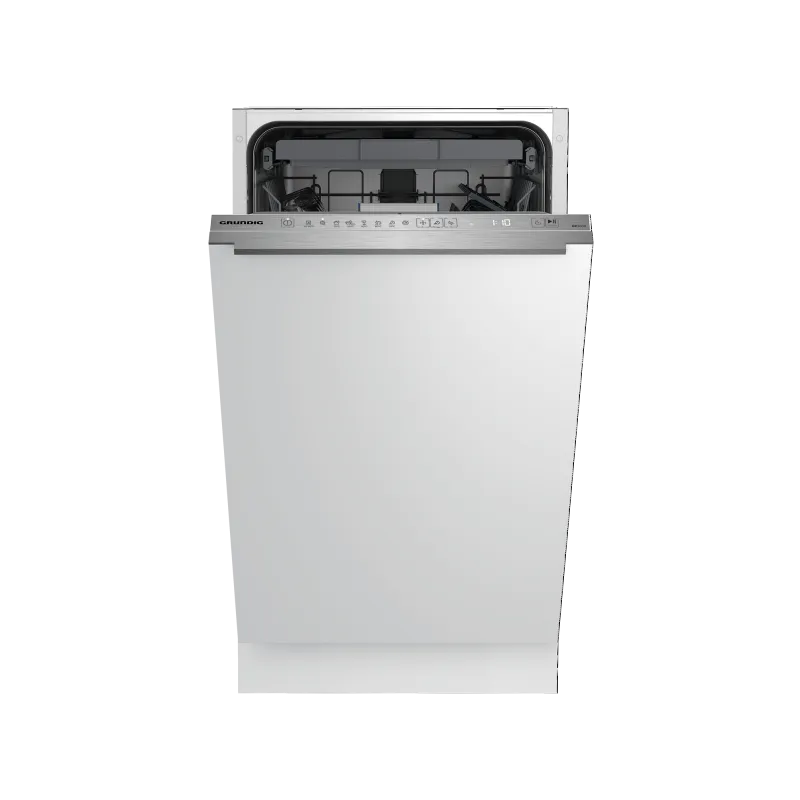 Grundig lavastoviglie, GSV 4E820 - per installazione a incasso Scomparsa Totale Slim 45 cm 11 Coperti classe di efficienza energetica E Terzo cestello