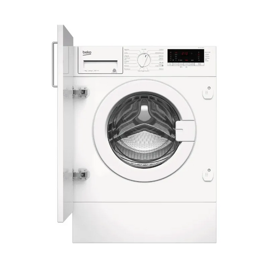 Beko lavatrice, WIT8A4BW - per installazione a incasso Scomparsa totale 8 Kg 1400 giri/min classe di efficienza energetica A