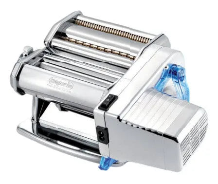 macchina per pasta, Elettrica modello 3650 Argento per Fettuccine e Tagliolini, Imperia