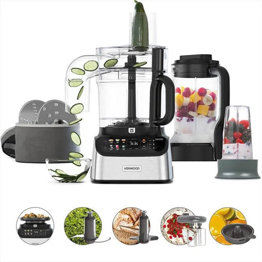 Kenwood robot da cucina, ., MultiPro One Touch FDM73.850SS, colore grigio