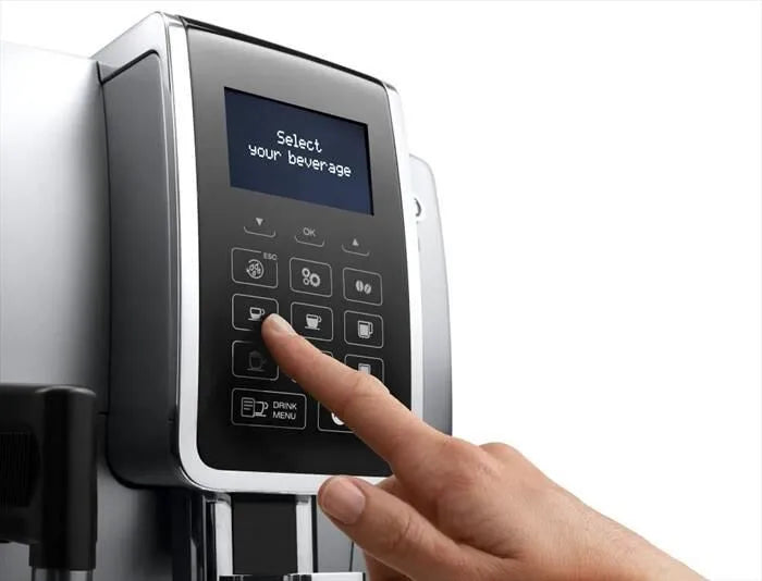 De Longhi, Macchina automatica caffè in chicchi ECAM350.75.S, colore argento