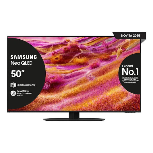 SAMSUNG modello Qe50qn90fatxzt, TV mini led 50' Titan finitura nera
