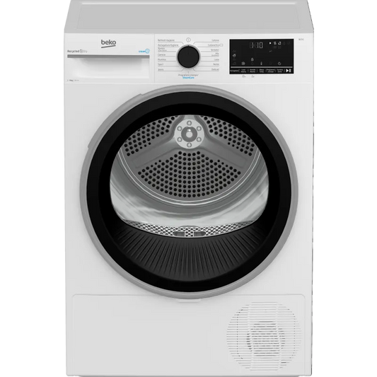 Beko asciugatrice, BTG393IS Beyond 9 kg a Pompa di Calore classe di efficienza energetica A +++