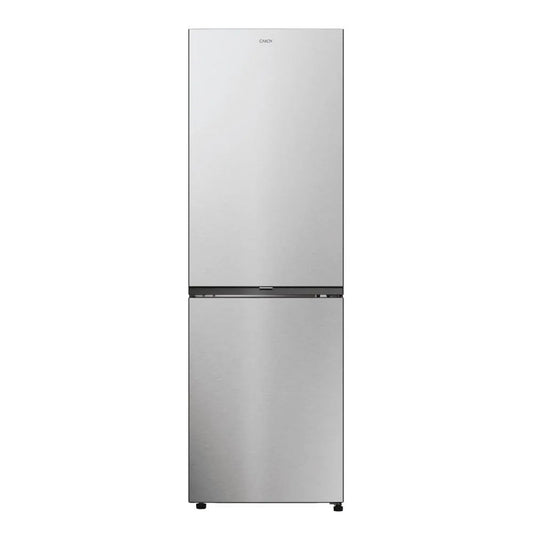 Candy frigorifero combinato, CNCQ2T618EX 355L No Frost acciaio inossidabile installazione libera