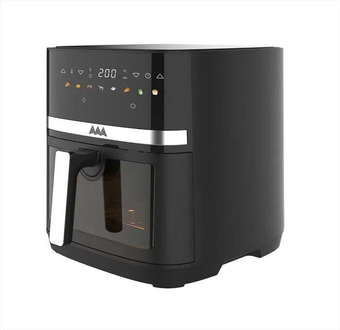 AAAMAZE friggitrice ad aria, 8 LITRI AMHA0016, colore nero
