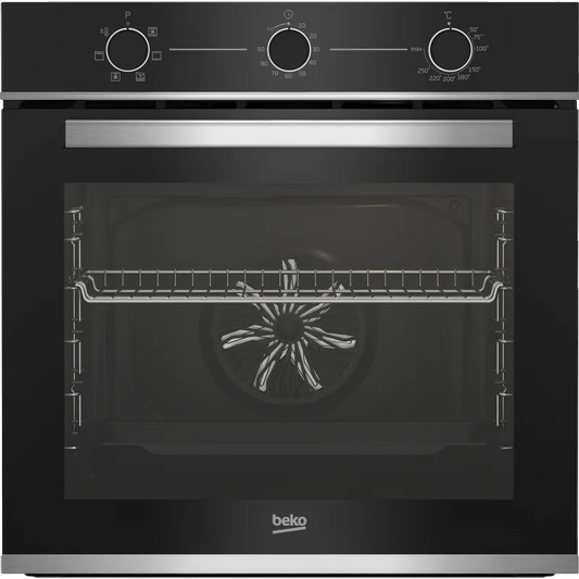 Beko forno, BBIE13100X - Beyond Multifunzione Ventilato 6 Funzioni 60 cm finitura nera classe di efficienza energetica A