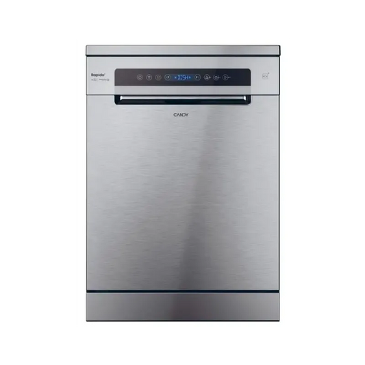 Candy lavastoviglie, CF5C7F1X/CF 5C7F1X - Rapidò a installazione libera 60cm classe di efficienza energetica C 15 coperti Inox