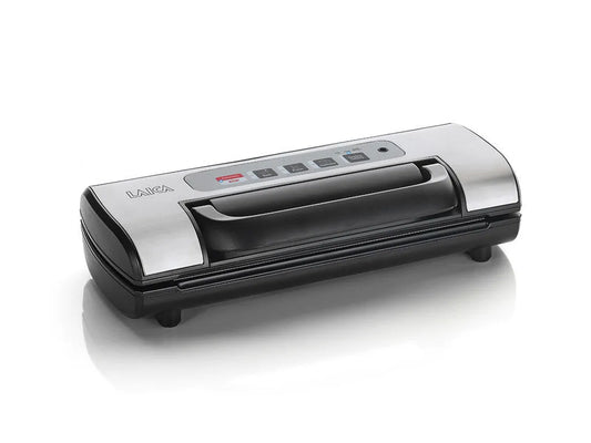 VT3217 Macchina Sottovuoto finitura nera e acciaio inossidabile Touch Control 30cm 800mbar Laica