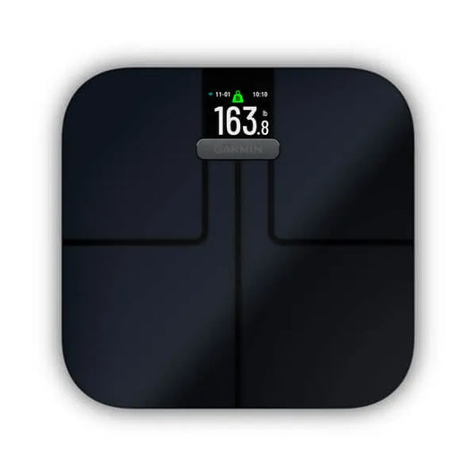 bilancia pesapersone, Index S2 Elettronica con Analisi Corporea finitura nera, Garmin