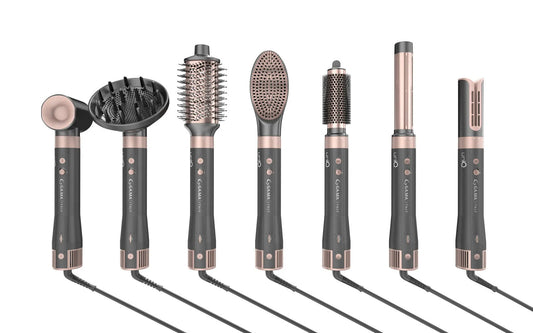 Modello UniQ Vibrance finitura grigia e Rosa GH0114 8in1 GA.MA Multistyler