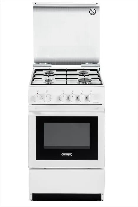De Longhi, Cucina a gas SEW 554 N ED Classe A, colore bianco