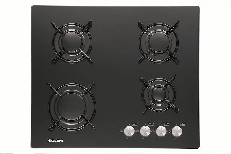 Glem Gas, Glem piani cottura gas Gv64bk, colore nero