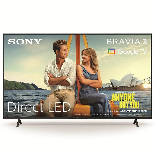 SONY televisore LED, 85' K85s35bp.cei finitura nera