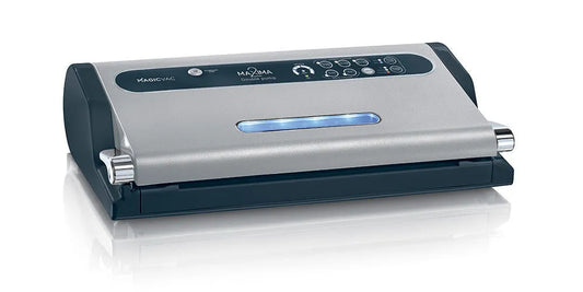 Magic Vac, Maxima 2 Macchina Sottovuoto 820 mbar 2 Pompe 30 cm finitura grigia
