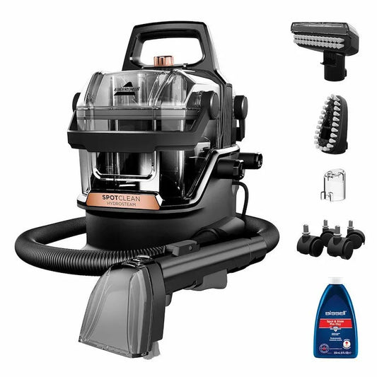 Spotclean Hydrosteam Pro finitura nera BISSELL Smacchiatore