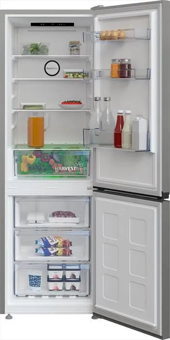 BEKO frigorifero combinato, B5RCNA345HG2 classe di efficienza energetica D 301 lt-Metal Grey