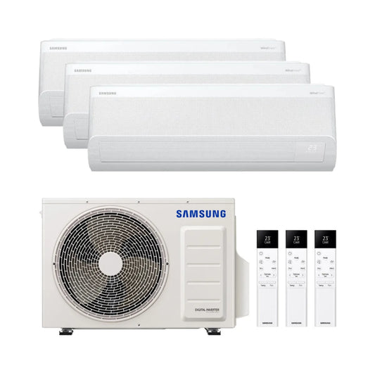 Samsung condizionatore, WF Comfort S2 modello AR60F09C1AWXEU A+++ 2,50kW Wi-Fi WindFree Pompa Calore